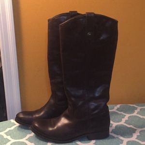 Chocolate Frye Boots